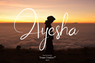 Ayesha Script: A Versatile Font for Editorial Design and Branding