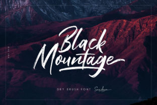 Black Mountage: A Script Font for Modern Web Design
