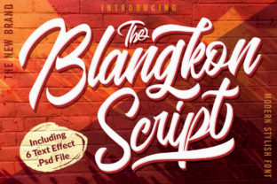 Blangkon Script: A Modern Handwritten Font for Editorial Design