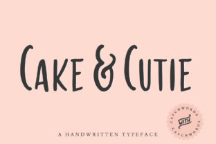 Cake Cutie: A Handwritten Font for Digital Branding
