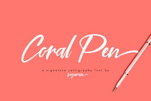 Coral Pen Script: A Fresh Script Font for Digital Branding