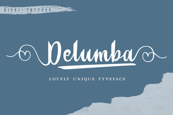 Delumba: A Script Font for Thoughtful Typography