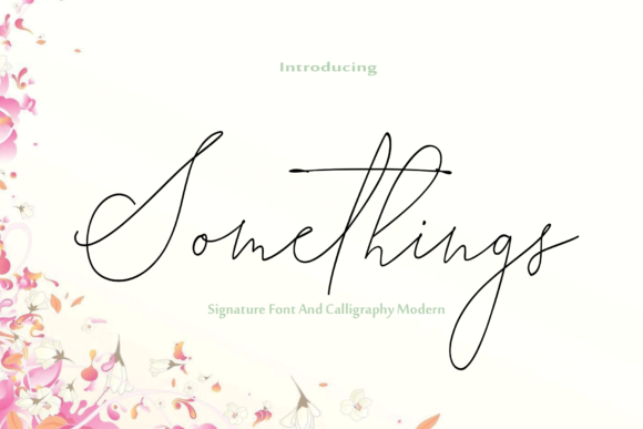 Enhance Your Editorial Design with the Somethings Font