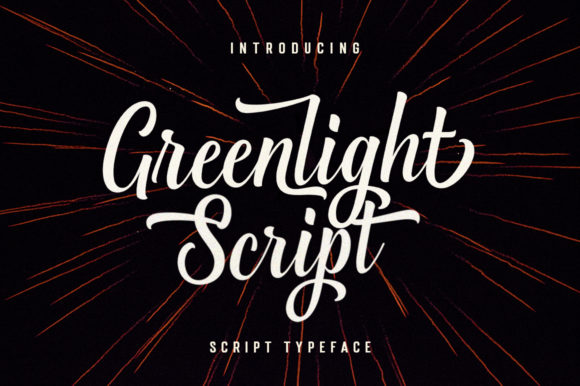 Greenlight Script: A Versatile Font for Modern Branding