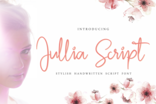 Jullia Script: A Handwritten Font for Creative Branding