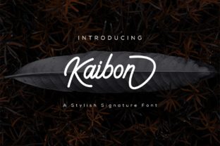 Kaibon: A Stylistic Script Font for Modern Branding
