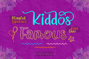 Kiddos Famous: The Font That Brings Playfulness to Your Brand