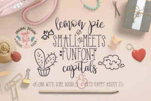 Lemon Pie Funfont Duo: A Script Font for Playful Branding