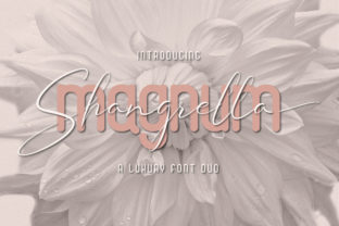 Magnum Shangrella Duo: A Font That Speaks to the Soul of Handmade Design