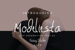 Modeliesta: A Script Font That Elevates Digital Branding