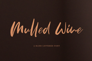 Mulled Wine Font for Eye-Catching Campaigns