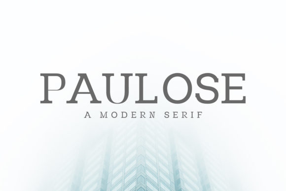 Paulose Family: A Serif Font for Impactful Digital Design