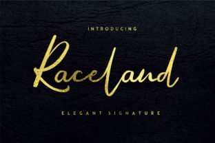 Raceland Font for Elegant Editorial Design