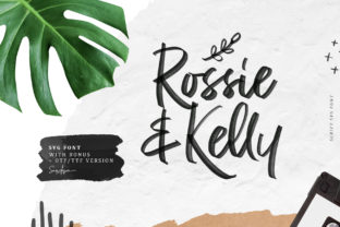 Rossie Kelly: A Script Font for Campaign Creativity