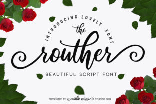 Routher Script: Elevate Your Brand with a Luxurious Font
