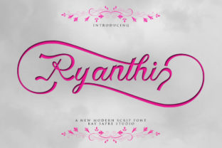 Ryanthi: A Script Font That Elevates Brand Identity