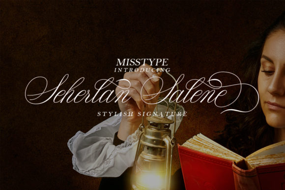 Seherlan Salene: A Feminine Script Font for Modern Branding