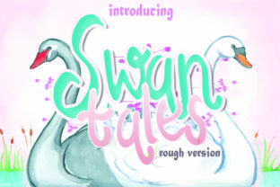 Swan Tales: A Handwritten Script Font for Creative Projects