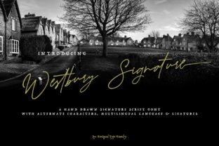 Westbury Signature: The Font That Elevates Your Campaigns